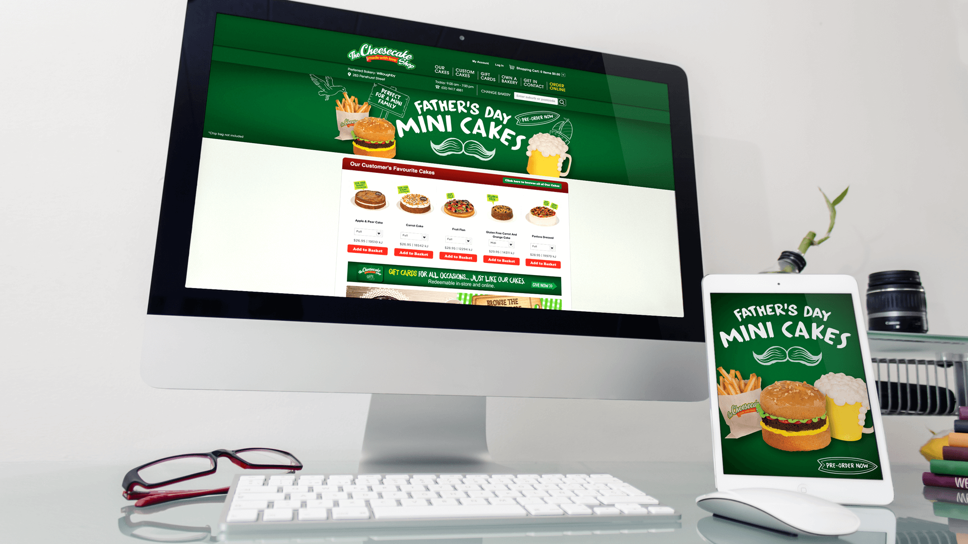 Marketing and Design Agency - Poloko - Northern Beaches - The Cheesecake Shop