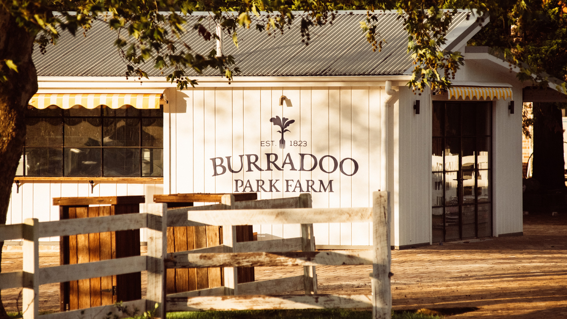 Burradoo Park Farm Logo Animation Southern Highlands Australia Three Blue Ducks Best Restaurant Branding Marketing