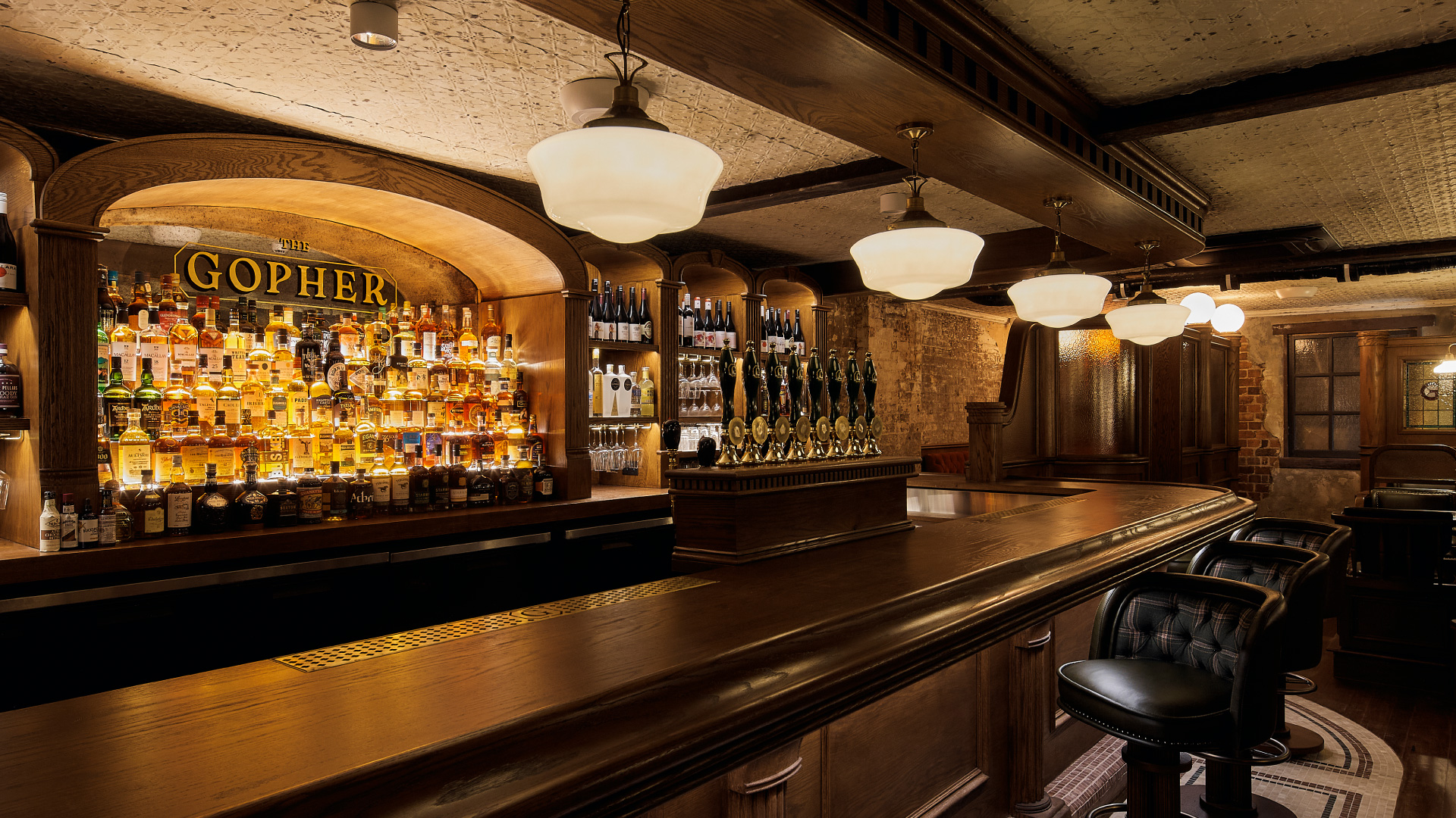 The Gopher Manly Bar Design Architecture Brand Development Social Media Agency